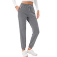 thumbnail image 4 of LELINTA Women Winter Warm Fleece Lined Joggers Thermal Sweatpants for Women Joggers with Pockets Workout Pants Running Pants, 4 of 6