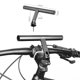 thumbnail image 2 of Extensor de manillar de bicicleta con tapa de vástago, soporte de extensión de manillar de bicicleta de aleación de aluminio duradero y liviano de 20 cm, 2 of 4