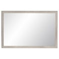 thumbnail image 3 of Farmhouse Gray and White Wall Mirror, 3 of 7