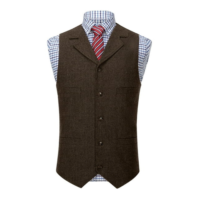 Chemises pour Hommes - Col Sans Manches avec Multiples Poches - Tenue d'Été en Plein Air