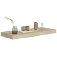 thumbnail image 7 of vidaXL Floating Wall Shelves 4 pcs Oak 23.6"x9.3"x1.5" MDF, 7 of 7