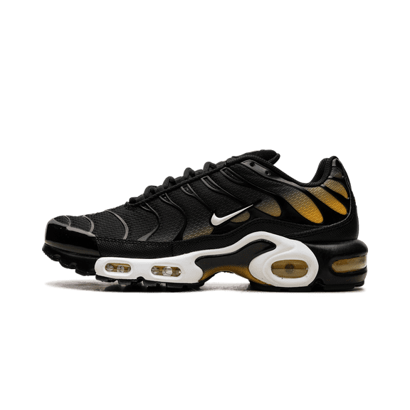 NIKE MENS Air Max Plus "Black University Gold White" DM0032 013 from Stadium Goods