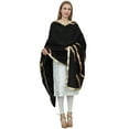 thumbnail image 5 of Phagun Indian Women's Designer Chunni Cotton Dupatta Ethnic Stole Scarves-Black, 5 of 5