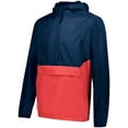thumbnail image 3 of Holloway Sportswear L Pack Pullover Navy/Scarlet 229534, 3 of 5