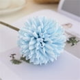 thumbnail image 4 of Danhjin Fake Flowers, Artificial Flowers for Outdoors Indoors Decoration Chrysanthemums Singly Faux Flowers, for Garden Porch Patio Graveside Home Decor, Flowers for Decoration, 4 of 5