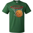 thumbnail image 3 of Inktastic Basketball Swish T-Shirt, 3 of 5