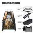 thumbnail image 4 of Goofa Cute Prairie Sheep Herd Pattern Comfortable Student Backpack - Ergonomic Design, Durable, Water-Resistant, Multi-Compartment,Travel, and Outdoor Activities, 4 of 5
