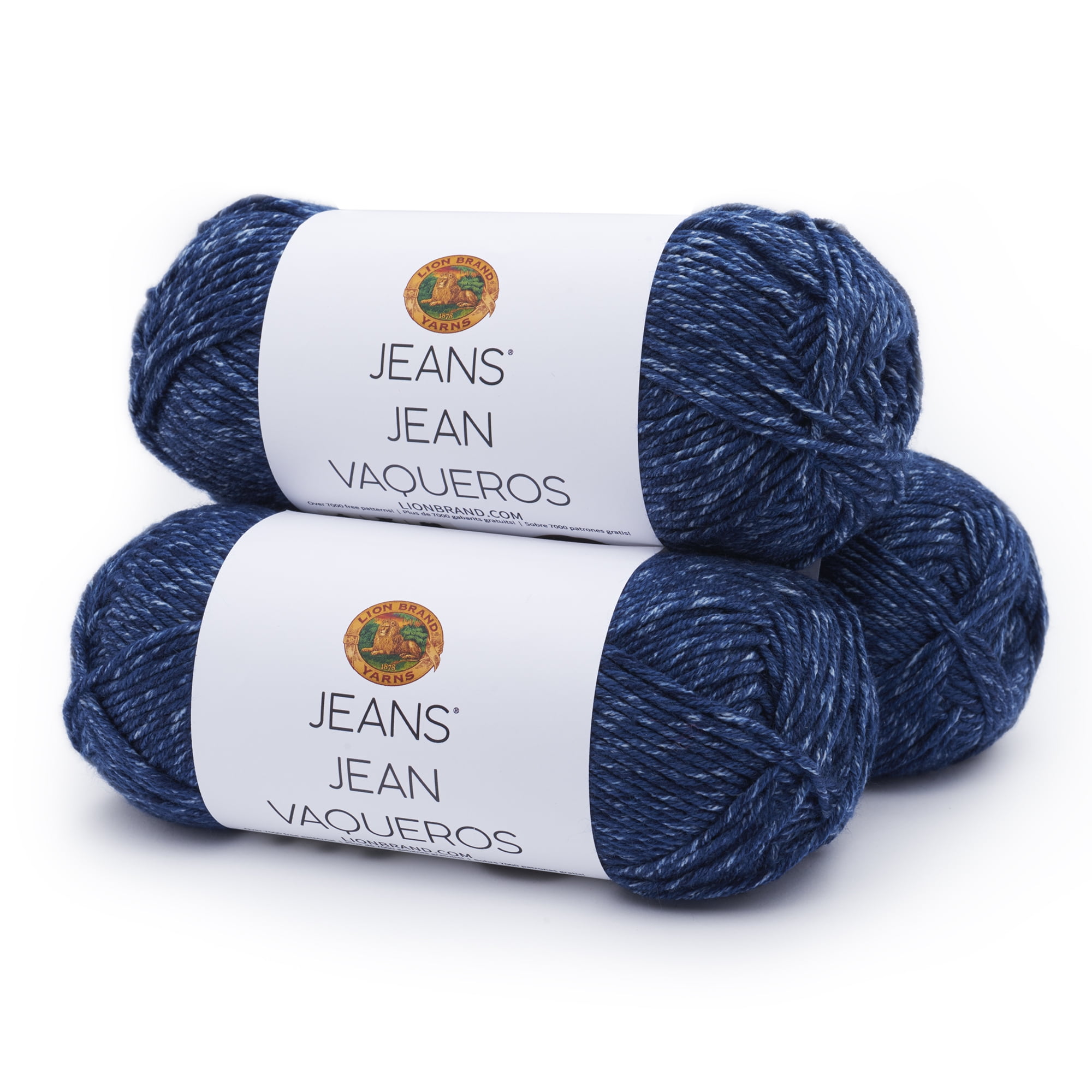 Lion Brand Yarn Jeans Classic 505 110 Classic Denim Yarn Walmart Com   E26be42d Fcef 4381 A45f Efdf66a24437 1.d0361cedaf4fef69cfc737da2caae98c 