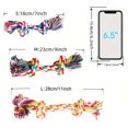 thumbnail image 3 of LiMimmuu Pet Toy For Dogs Pet Chew Toy Pet Toy 1Pc/3Pcs/5Pcs Interactive Bite-resistant Rope Dog Training Toy 1Pc/3Pcs, 3 of 6