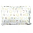 thumbnail image 4 of Saturday Park Safari Friends 100% Organic Kids' Cotton Sheet Set, Queen, 4 of 10