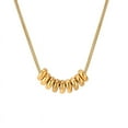 thumbnail image 1 of Collares para mujer, delicado collar de oro con forma de corazón, chapado en oro de 14 quilates, collar con colgante simple de plata para mujer, collar de plata moderno, joyería regalos para niñas brillar Electrónica, 1 of 4