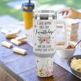 thumbnail image 7 of Personalized Retirement 2025 40oz Tumbler with Handle and Straw, Retiring Gifts for Women, Happy Retirement, Birthday Gifts Idea, Custom Name Stainless Steel Travel Coffee Cup with Lid, 7 of 7