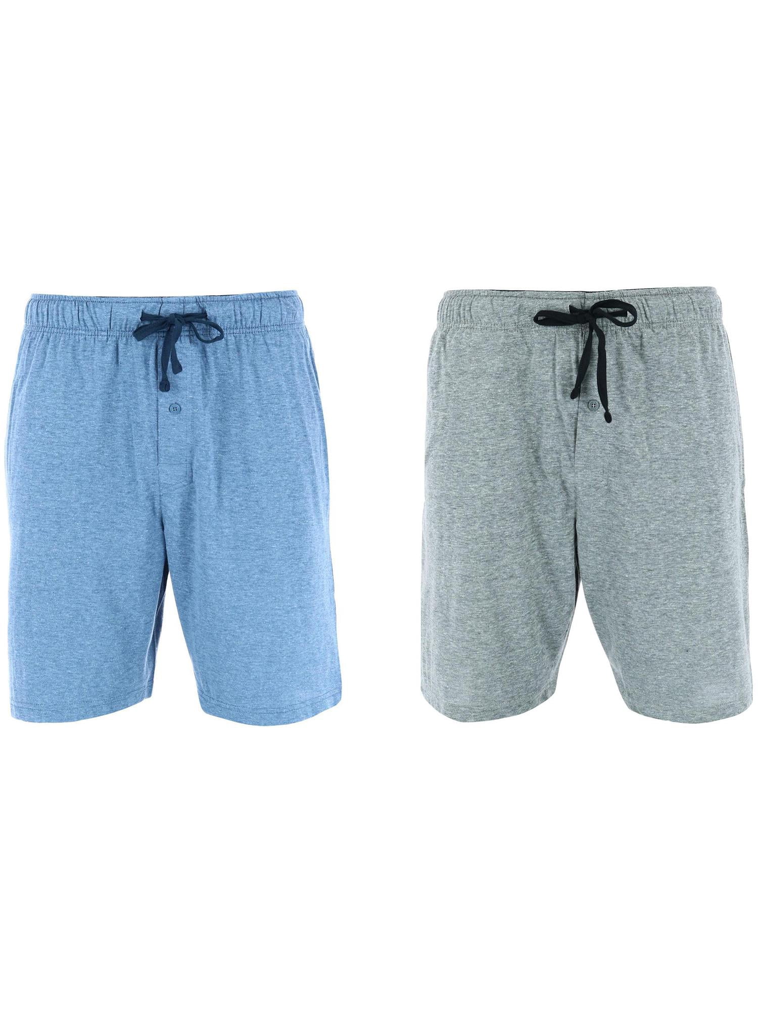 Hanes Short de Pyjama en Tricot (Lot de 2) (Grande Taille pour Hommes)