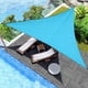 thumbnail image 2 of Muyoka Triángulo Sun Shade Sail Outdoor Triangle Sun Shelter Sombrilla Impermeable UV Block Triangular Shade Sail Outdoor con Cuerdas Sun Shade Toldo para Patio Patio Jardín 3x3x3m Muyoka Hogar, 2 of 7