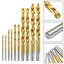 Drill Bits Left Hand Drill Bits Tool Reversal Shank Straight Strong Way Drilling HSS Drilling High‑speed Steel