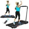 MASBEKTE Treadmill 2.5 HP Folding Treadmill for Home Electric Running Machine with LED Display, Black