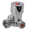 thumbnail image 4 of G1/2 Hot Cold Water Mixing Valve Valver Thermostatic Mixer Adjustable, 4 of 6