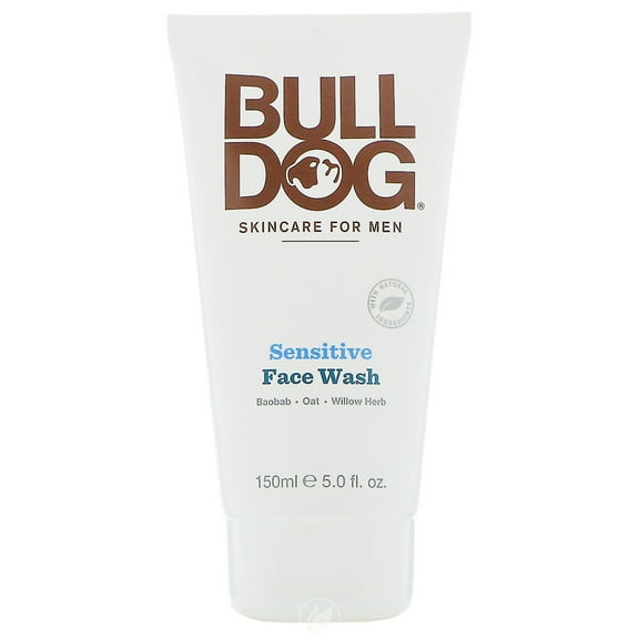 (4 Pack) Bulldog Natural Skincare Face Wash Sensitive Skin 5oz