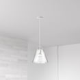 thumbnail image 3 of 871P-WH Dainolite 14 Inch One Light Pendant-Matte White Finish, 3 of 4