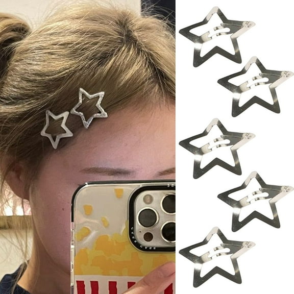 TYTSPEASY Hair Clip Wind Girl Hair Accessories Cute Clip Sweet And Spicy Style High Black Hair Accessories For Women Black Accessories For Women Pins For Hair Small Black Hair Clips Hair Clips Snap