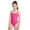 3-Hot Pink, variant on Girls Ballet Dance Romper Jumpsuit With Tutu Skirt Toddler Leotard For Performance Play