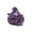 Purple, variant on Natural Crystal Pumpkin House, Witch Pumpkin Jar, Halloween Candy Box, Handmade Crystal Décor Witchy for Fall Home Decoration Gift (Brown)