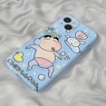 thumbnail image 1 of Funda de teléfono Kawaii Crayon Shin-Chan para Iphone 15/14/13/12 Pro Max, Protector de teléfono de Anime de dibujos animados, accesorios de carcasa dura, juguete de regalo, 1 of 4
