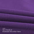 thumbnail image 5 of NC 10 Piece Bed in a Bag Cal King Size Comforter Set Bedding Set, Plaid Pattern, Purple, 5 of 5