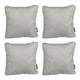 thumbnail image 1 of Cojin Decorativo Cuadrado Grande Set de 4 Manhattan Gris, 1 of 4
