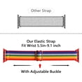 thumbnail image 5 of WFEAGL Stretchy Nylon Loop Band Apple Watch Band Sports Strap 38mm 40mm 41mm Colorful, 5 of 9