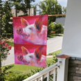 thumbnail image 5 of Easygdp Pink Pig Garden Flag Yard Flag Welcome Flag, Double-Sided, Weather Resistant for Outdoor Decor - 12.5"x18", 5 of 9