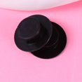 thumbnail image 1 of Sombreros de Navidad en miniatura para manualidades, gorros negros de piezas, suministros para manualidades, 23cm, 100, 1 of 4