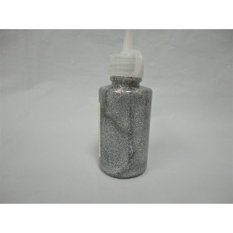  Neon Metallic Glue with Glitter Bottles for Arts and