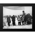 thumbnail image 2 of Rothstein, Arthur 14x12 Black Modern Framed Museum Art Print Titled - Finish Of Downhill Ski Race - Hanover, New Hampshire, 1936, 2 of 5