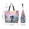 thumbnail image 4 of Kdxio Mist Sunflower Skull Casual Tote Bags Women Big Capacity Shoulder Bag for Women Travel Shoulder Bags Handbags, 4 of 6