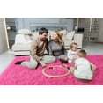thumbnail image 4 of Noahas Soft Fluffy Area Rug Modern Shaggy Bedroom Rugs for Kids Room Nursery Rug Floor Carpets, 3'x 5',Hot Pink, 4 of 7