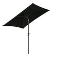 thumbnail image 3 of CorLiving 6.5ft x 6.5ft Square Durable Fabric Canopy Tilting Outdoor Umbrella with Steel Frame for Patio, Pool, Garden, and more, 3 of 8