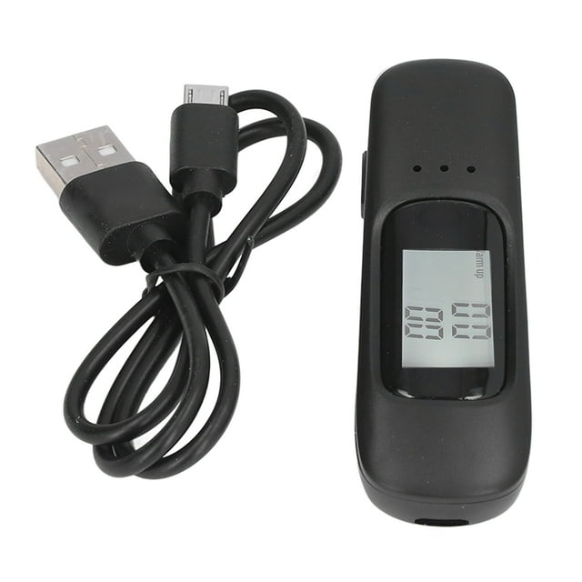 Portable Alcohol Detector, High Sensitivity 3 Status Lights Hygienic C9 Accurate Alcohol Breathalyzer For Traffic Control