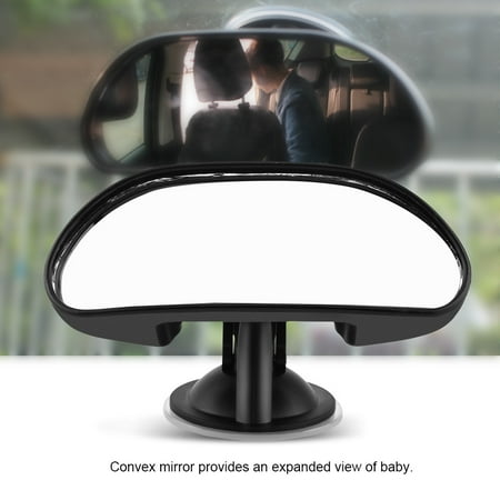 Hurrise 1pc Reglable Voiture Bebe Siege Arriere Arriere Vue Securite Miroir Avec Ventouse Noir Miroir Arriere Bebe Miroir De Bebe Walmart Canada