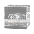 thumbnail image 2 of Crystal Carved With, System, Clouds, Heart-Shaped Desktop, Creative Gift Ornaments, 2 of 9