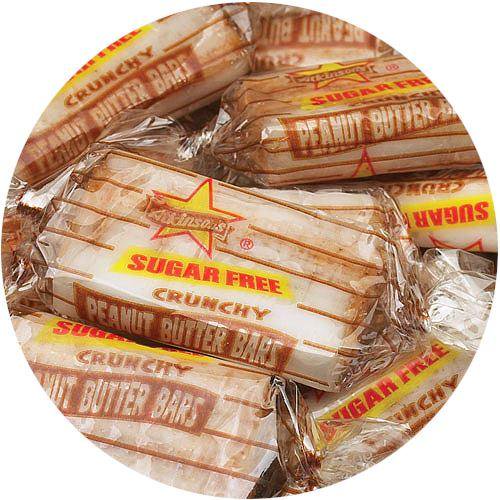 Atkinson's Sugar Free Peanut Butter Bars Bulk Bags