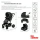 thumbnail image 5 of Carriola de Viaje para Bebe Plegable Ligera con Portabebe-Negro, 5 of 8