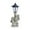White, variant on Solar Powered Angel Garden Statue Outdoor Decorative LED Lamp, Weatherproof Resin Yard Ornament, Pathway Lighting