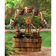 thumbnail image 1 of Classic Country Western Design Cascading Water Fountain for Decorative Rustic Water Features in Backyard, Flower Bed or Garden Decor by Home 'n Gifts, 1 of 2