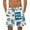 White, variant on Clearance Under $10 Miqool Mens Swim Trunks Quick Dry Board Shorts Breathable Hawaii Beach Shorts Swimwear Bathing Suits with Pockets