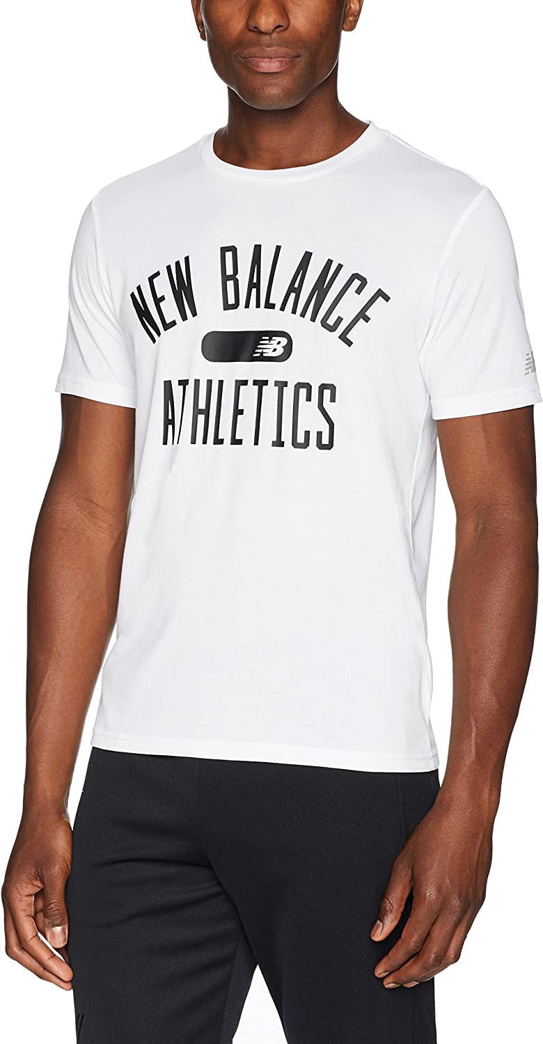 new balance heather tech short sleeve
