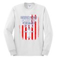 thumbnail image 2 of Wild Bobby, American by Birth Christian by The Grace of GOD Inspirational/Christian Men Long Sleeve Shirt, White, XX-Large, 2 of 6