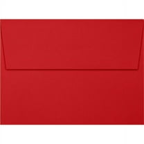 LUXPaper A7 Invitation Envelopes, 5 1/4 x 7 1/4, Ruby Red, 50/Pack
