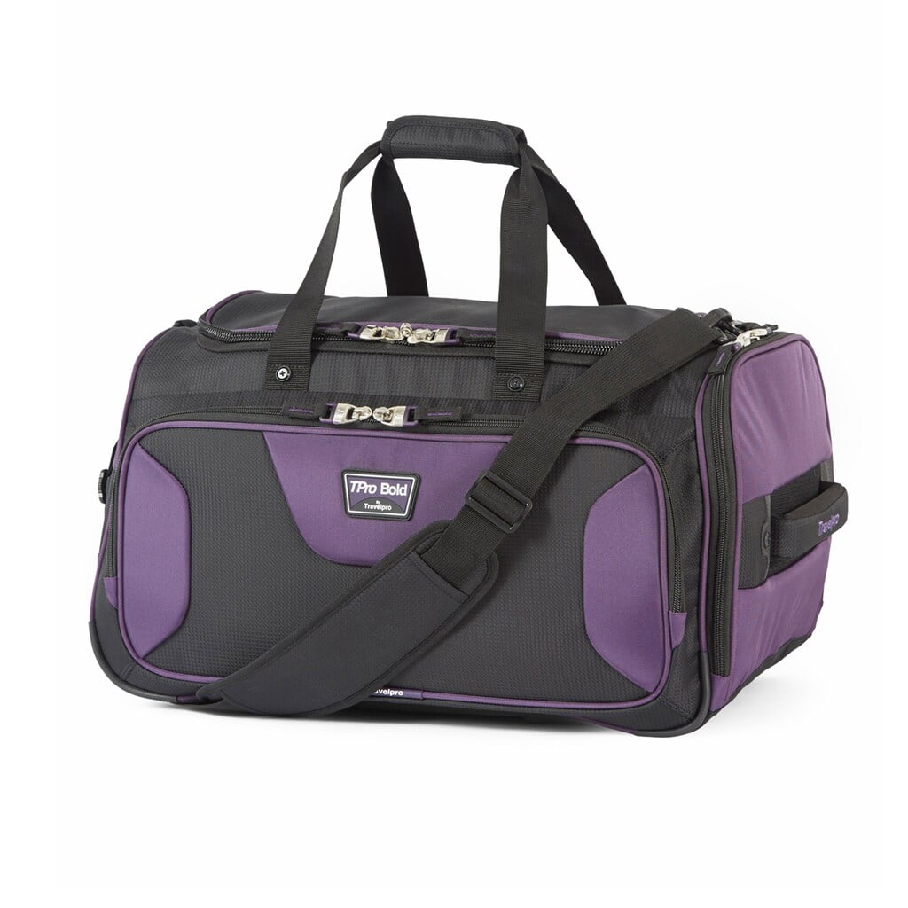 Travelpro Tpro Bold 2.0 22 Inch Soft Duffel Bag (Brillant Purple