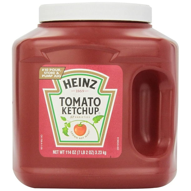 Heinz Tomato Ketchup Jug, 114 Ounce - Walmart.com